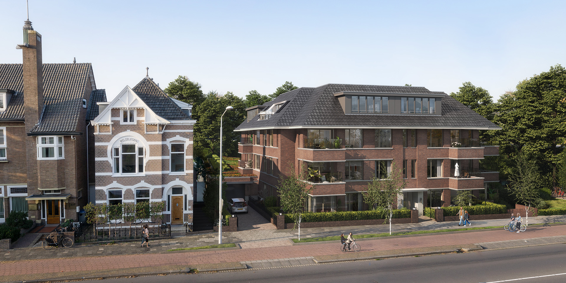 rendering Oosteinde links view